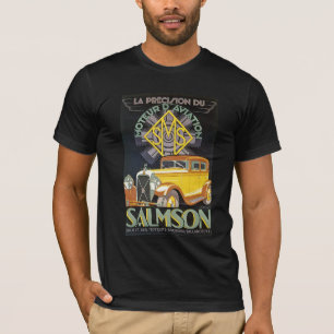 Camiseta Anuncio del automóvil de Salmson del vintage