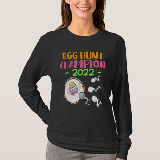 Camiseta Anuncio del campeón de la caza de huevos 2022 (Anverso)