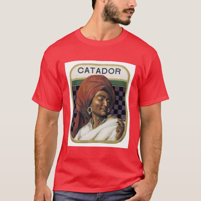 Camiseta Anuncio del cigarro de Catador (Anverso)