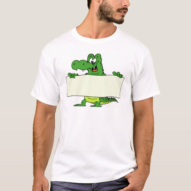 Camiseta anuncio del cocodrilo (Anverso)