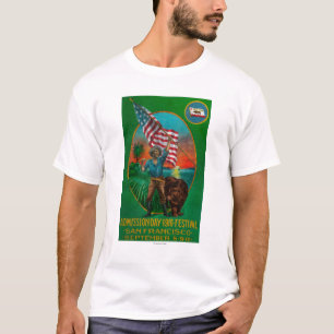 Camiseta Anuncio del día de admisión, festival del estado