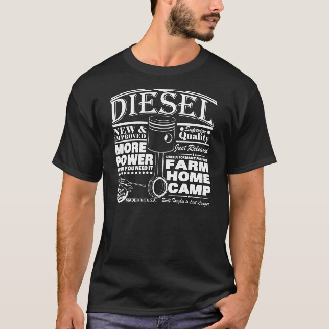 Camiseta Anuncio del diesel del prospecto (Anverso)