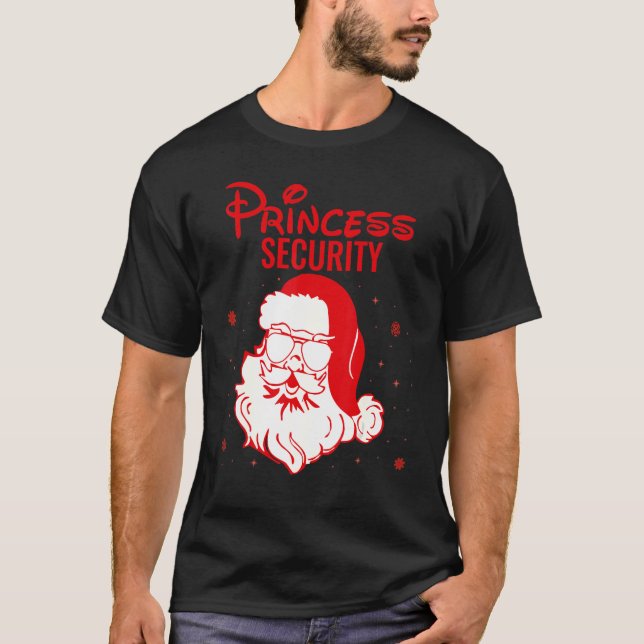 Camiseta Anuncio del equipo de seguridad de la princesa pap (Anverso)