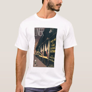 Camiseta Anuncio del vintage para el tren del Scotsman del