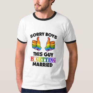 Camiseta Anuncio divertido antes de la boda