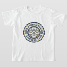 Camiseta Anuncio oficial de ascenso a abuela