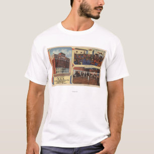 Camiseta Anuncio para el edificio del ejército/de la marina