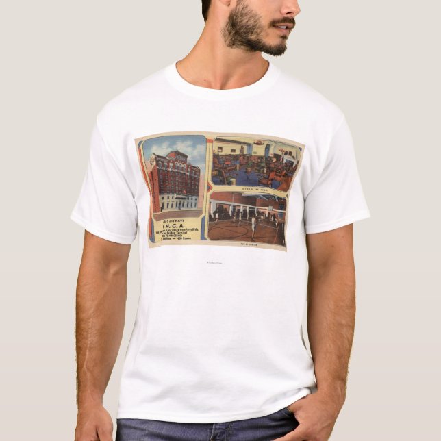 Camiseta Anuncio para el edificio del ejército/de la marina (Anverso)
