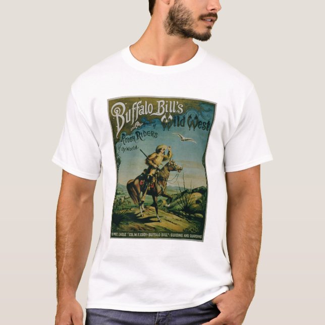 Camiseta Anuncio para el 'oeste salvaje y Co de Buffalo (Anverso)