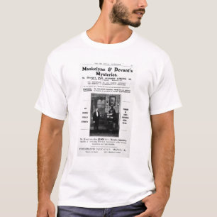 Camiseta Anuncio para los misterios de Maskelyne y de