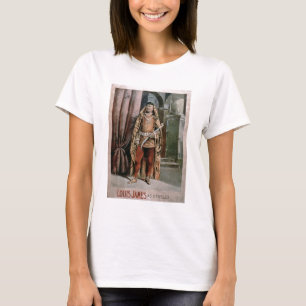 Camiseta Anuncio para "Louis James como Othello" (color