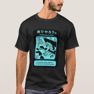 Camiseta Anuncio público del metro japonés de Tokio