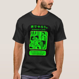 Camiseta Anuncio público del metro japonés de Tokio