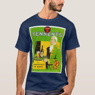 Camiseta Anuncio Retro de Tennents