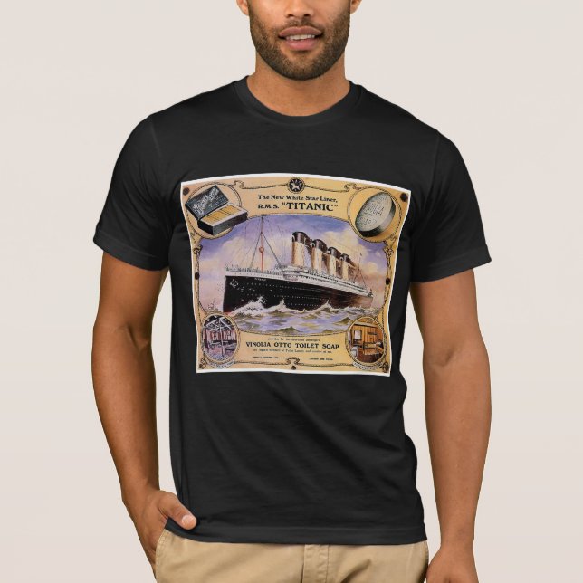 Camiseta Anuncio Titanic Vintage (Anverso)