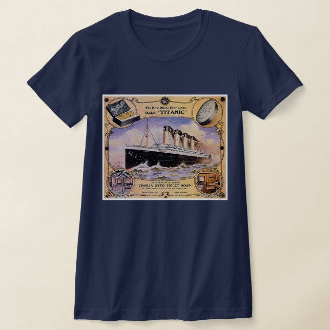 Camiseta Anuncio Titanic Vintage (Distribución)