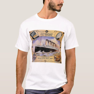 Camiseta Anuncio Titanic Vintage
