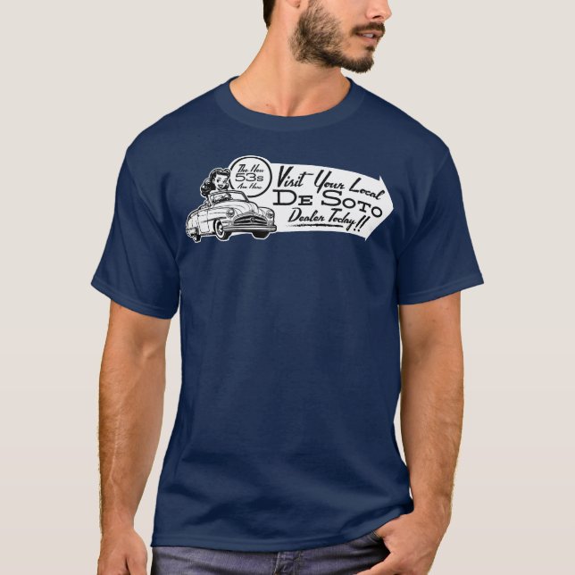 Camiseta Anuncio Vintage De Soto (Anverso)