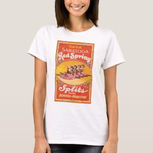 Camiseta Anuncio Vintage Para Las Divisiones De La Primaver