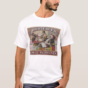 Camiseta Anuncio Vintage Para Medicinas Familiares De Dr. P