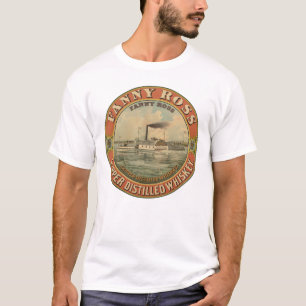 Camiseta Anuncio Vintage Para Whiskey Destilado De Cobre De