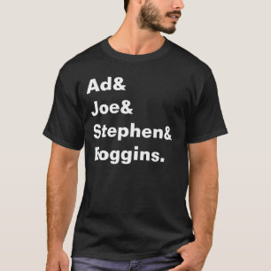 Camiseta Anuncio y Joe y Stephen y Boggins.