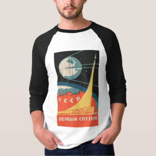 Camiseta Anuncios de caja de cerillas rusos (lanzamiento de