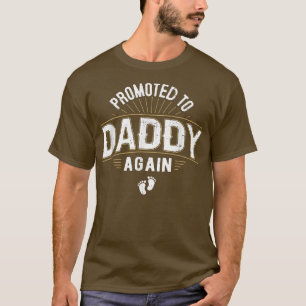 Camiseta Anuncios de embarazo de hombres promovidos a papi