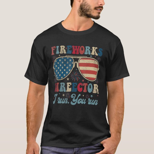 Camiseta Anuncios de Vino de Bandera Americana Glass Red Wh (Anverso)