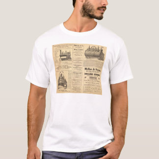 Camiseta Anuncios del aceite de Nueva York