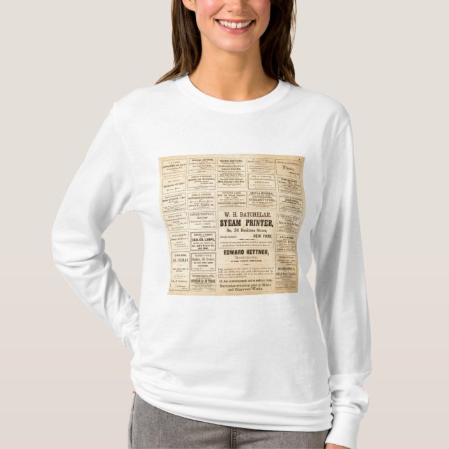 Camiseta Anuncios para el aceite (Anverso)