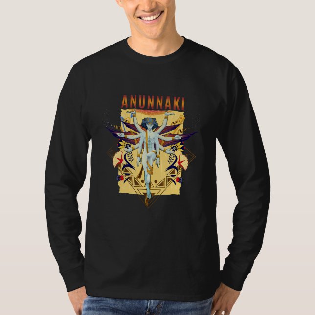 Camiseta Anunnaki El Dios Sumeriano Antiguo Rey Nibiru Enki (Anverso)