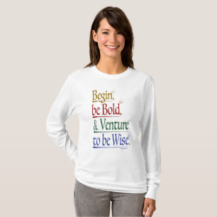 Camiseta Anverso - Cita mágica de manga larga