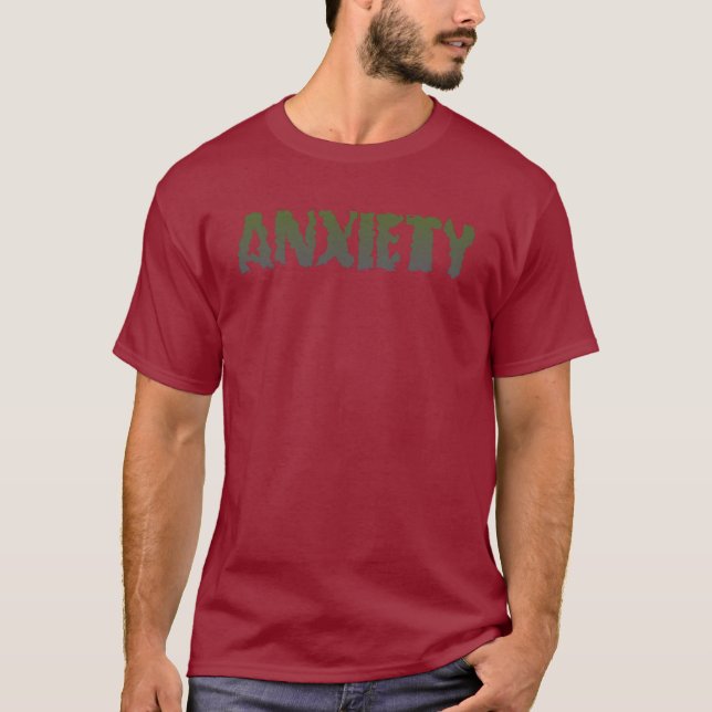 Camiseta Anxiety Ver 1 T-Shirt (Anverso)