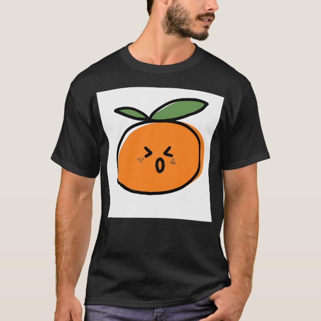 Camiseta Anxious Tangerine (Anverso)