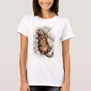 Camiseta “Any Cat’s Life Philosophy” Cat T-shirt