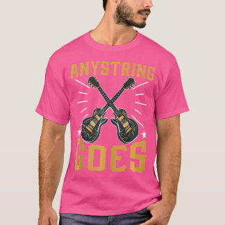 Camiseta Anystring se vuelve guitarra acústica