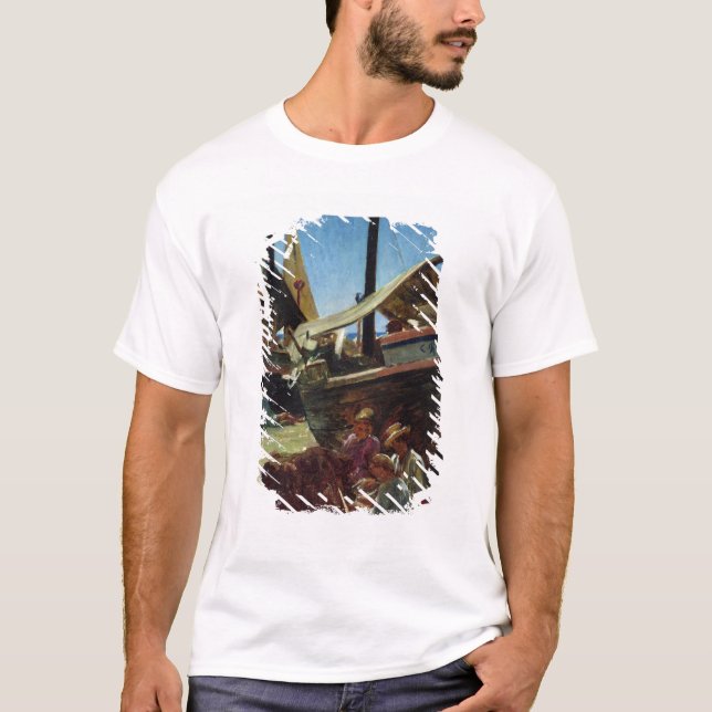 Camiseta Anzio, el puerto (Anverso)