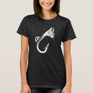 Camiseta Anzuelo de pesca genial trucha pescado anzuelos de