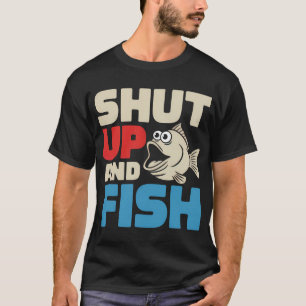 Camiseta Anzuelo de Pesca Latido Cebo Caña Pescador Pescado