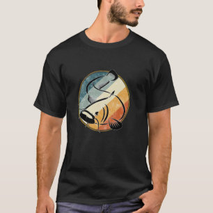 Camiseta Anzuelos para bagre de canal con tema de pesca de 