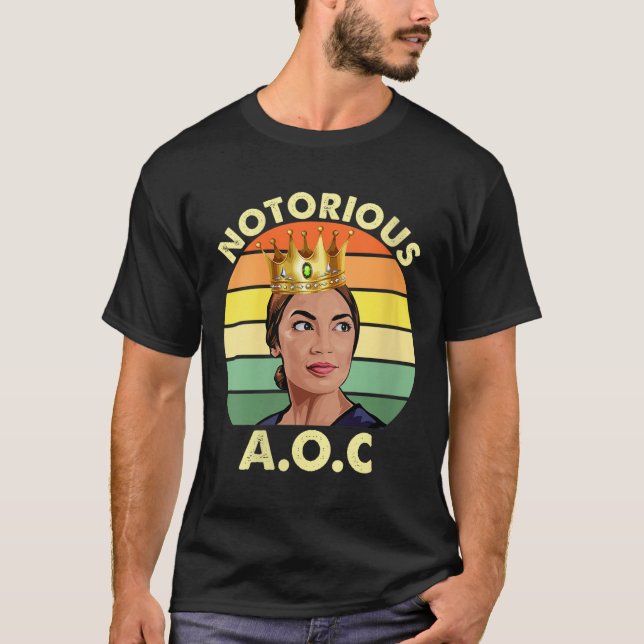 Camiseta Aoc Alexandria Ocasio-cortez Primera mujer P (Anverso)