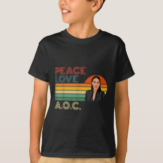 Camiseta Aoc Alexandria Ocasio-cortez Primera mujer preside
