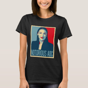 Camiseta AOC notorio Alexandría Ocasio Cortez
