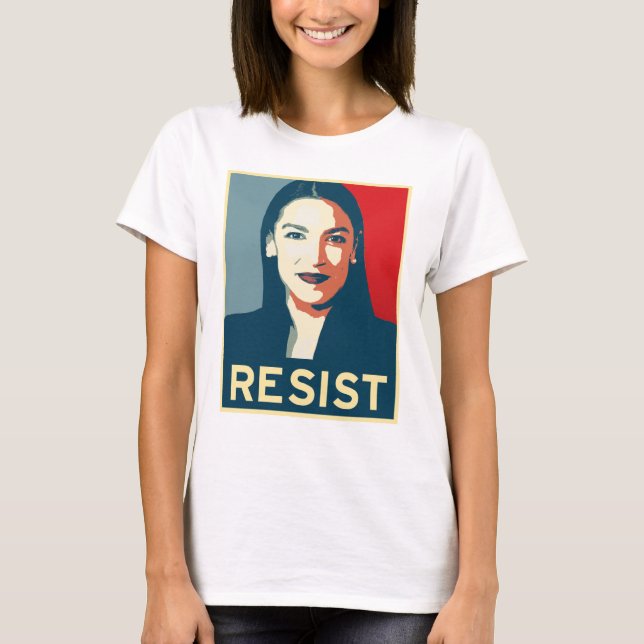 CAMISETA AOC: RESISTIR (Anverso)