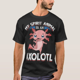 Camiseta Aol divertido del salamandra animal mexicano anfib