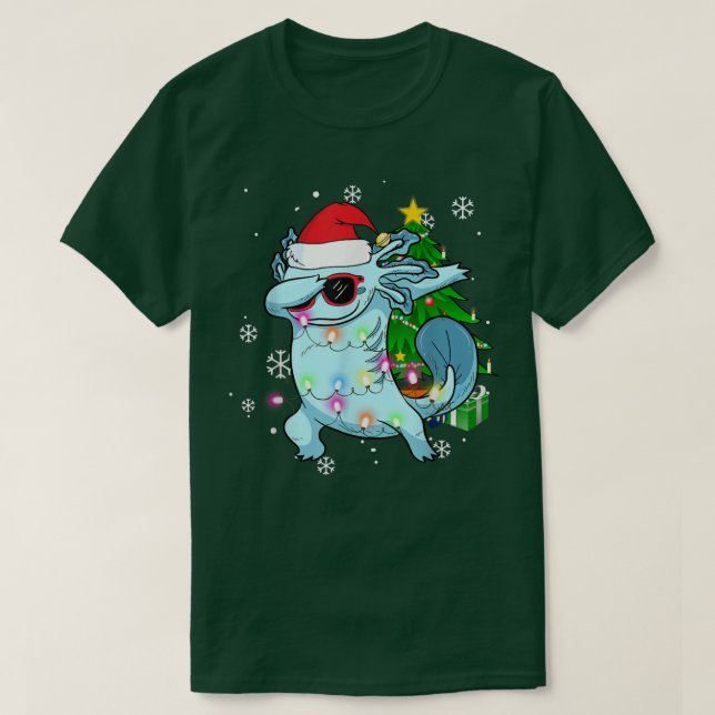 Camiseta Aolotal de Dabbing Navidades Cute Pajamas Niños gr (Diseño del anverso)