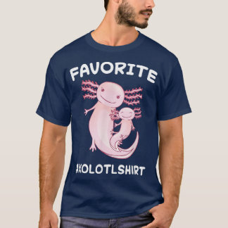 Camiseta Aolotl Favorito Cute Graciosos Aolotls Kawaii Japó