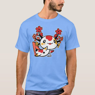 Camiseta Aolotl Kawaii Flor de cerezo japonesa Sakura