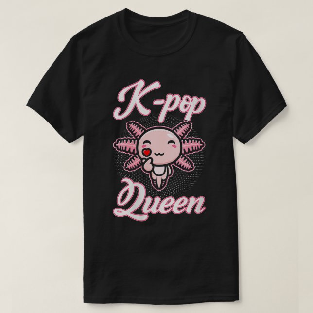 Camiseta Aolotl Kop Reina KPop Merch VNeck (Diseño del anverso)